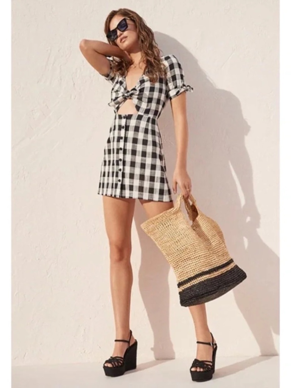 Bec & Bridge Tartine Tie Mini Dress